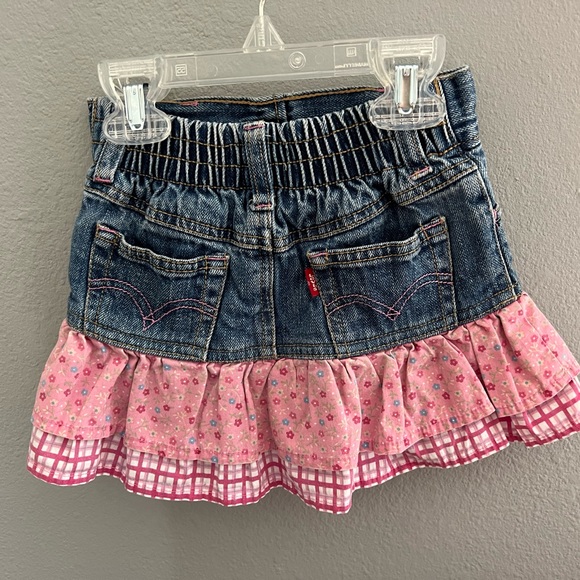 2 skirts with shorts underneath. •Levi’s with heart and Gymboree with lobster. - Picture 2 of 6